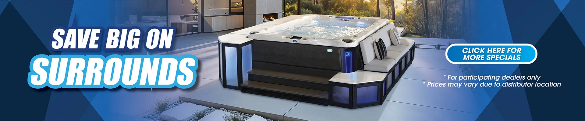 Calspas hot tub being used in a family setting - Richland