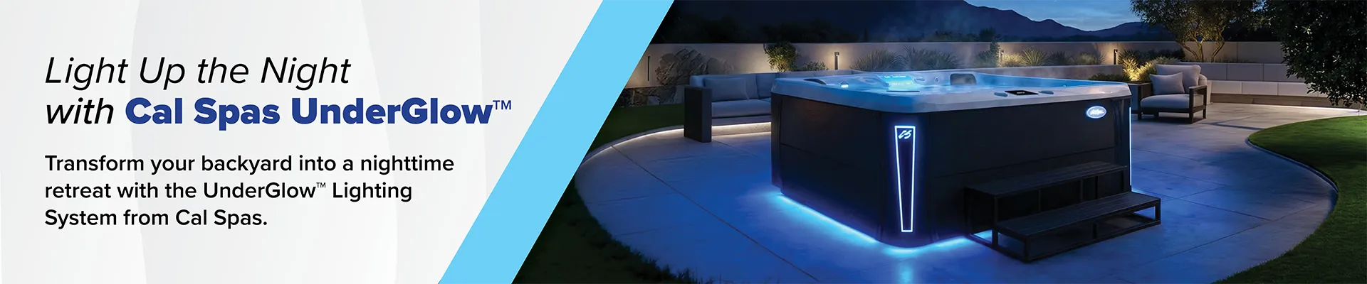 Calspas hot tub being used in a family setting - Richland